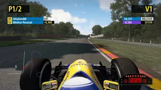 F1 2013 Classic, TT WR 58.031s Brands Hatch, Williams FW14, all assists off