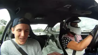 M3 E92 Nürburgring Nordschleife - First Lap Ever For Neill - Scary/Happy Passenger Face