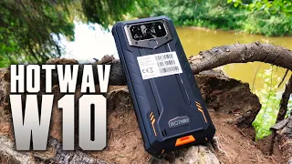 HOTWAV W10 - Защищённый телефон с огромной батареей.