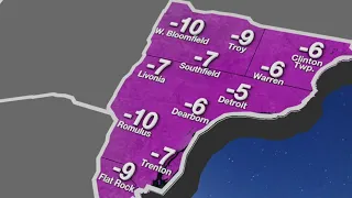 Metro Detroit weather forecast Feb. 2, 2023  -- 11 p.m. Update