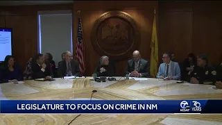 New Mexico lawmakers and governor plan to pass more crime laws during legislative session