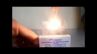Lighting a Match in Slow Motion HD