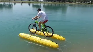 DIY Kit Lets Cyclists Ride On Water