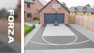 FORZA | Basketball Court Modular Floor Tiles System (FIBA CERTIFIED)