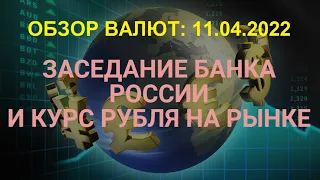 Обзор валютных активов 11.04.2022