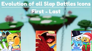 Evolution of All Slap Battles Icons from First to Last || Part: 3 || Roblox: Slap Battles