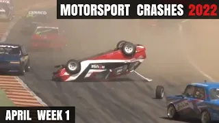 Motorsport Crashes 2022 April Week 1