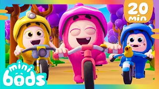 Pedal Power | Oddbods | Cute Cartoons for Kids @Oddbods Malay