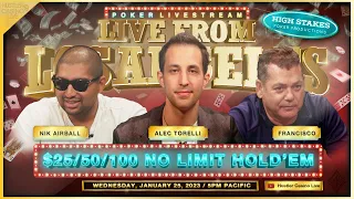 $25/50/100 w/ Alec Torelli, Nik Airball, Francisco, Pepe & Henry - Commentary by Marc Goone