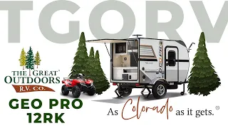 New 2021 Geo Pro 12RK Perfect Hiker Camper! Only 1,200lbs! (RV Review) [Best Campers 2020]