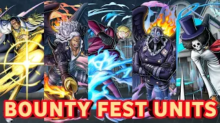 BOUNTY FEST CHARACTERS GAMEPLAY I ONE PIECE BOUNTY RUSH