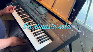 Sei rimasta sola - Live played on the Medeli AKX10