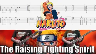 Naruto - The Raising Fighting Spirit - Guitar Cover With Tab