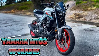 Yamaha MT-03 Upgrades | Mods