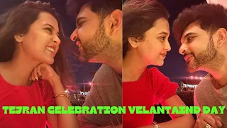 KARAN KUNDRA & TEJASWI PRAKASH Celebration VELENTINE day love birds 💖