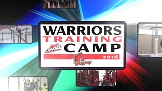 2016 Moose Jaw Warriors Rookie Camp Team Red (1) vs Team Grey (3) Highlights and Interview