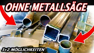 Vergiss teure Metallsägen! Einfache Lösungen für perfekte Zuschnitte