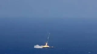 Raw: SpaceX Landing Fails