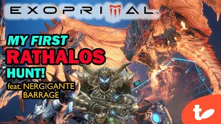 Exoprimal: My First Rathalos Hunt (Monster Hunter Collab)