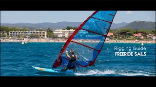 GA Sails 2021 Rigging guide - No cam Freeride Sails