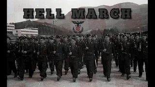 USTASHA HELL MARCH - Croatian army 1941. - 1945.