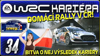 Domácí Česká Rallye! Bitva o Nejlepší Výsledek Kariéry! #34 | EA WRC 23 Kariéra CZ Let's Play