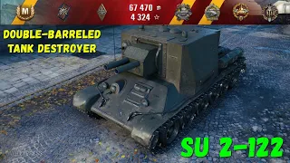 Su 2-122 - Double-barreled tank destroyer #worldoftanks #wot #wotreplays #tank