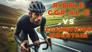 Riding the Ribble CGR AL-E up Llangynidr Mountain Road