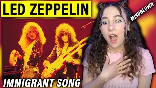 Led Zeppelin - Immigrant Song (Live 1972) | REACTION Singer & Musician Analysis