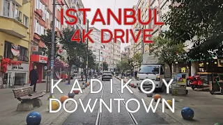 Istanbul 4K Driving Tour - Kadikoy Downtown -  Moda 4K Drive City Sightseeing - Kadıköy 2024