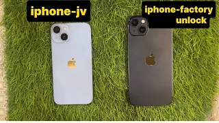 iphone jv (vs) iphone factory unlocked reviews !