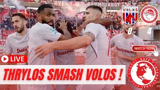 VOLOS vs. OLYMPIACOS 0-4 | Thrylos Smash Volos