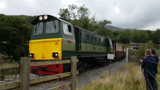 Vale of ffestiniog on the Welsh highland railway