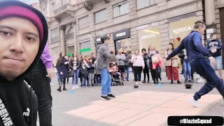 Streetshow / Bboy Busking Milan Italy