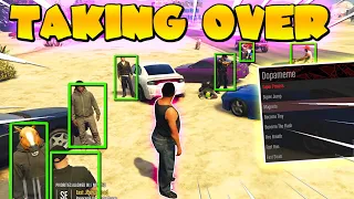 FILLING THE WHOLE SERVER WITH MY CHAT (WE ALL GOT BANNED) GTA 5 RP