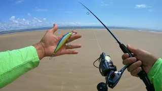 Estamos de volta com tudo novo! Vara WIXOM 9 - Molinete OKUMA Epixor Xt 40  TEST na PRAIA (part 1/2)