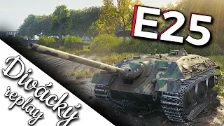 World of Tanks/ Divácký replay/ E25 ► takových medailí 😳