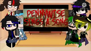 // Sander Sides Reacts To “ Pennywise Sings a Song” // ft. Sander Sides // Warning: IT 
