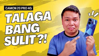 TECNO CAMON 20 Pro 4G - Sulit Ba?