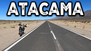 CAMINHO 100% ASFALTO [ROTA MAIS RÁPIDA] - VIAGEM DE MOTO AO ATACAMA