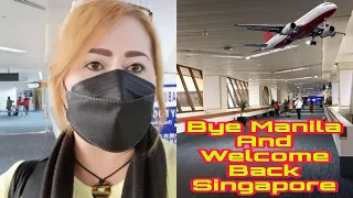 BYE MANILA, PHILIPPINES AND WELCOME BACK TO SINGAPORE || La Bhel Vlog