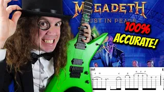 This Is How You REALLY Play The LUCRETIA Solo (Megadeth)