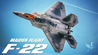 F-22 Raptor Maiden Flight | Lockheed And Skunk Works Stealth Tactical Fighter | FULL DOCUMENTARY