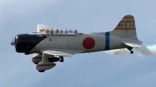 2021 Leesburg Airshow - Aichi D3A Val Demonstration