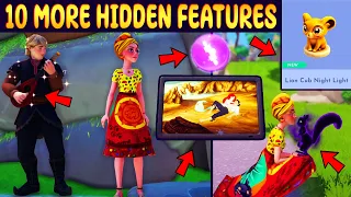 DISNEY Dreamlight Valley. 10 More HIDDEN FEATURES in Lion King Update. I Bet You Didn't Know This!