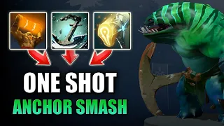 Double buff to Anchor Smash - One/Two Shot | Dota 2 Ability draft