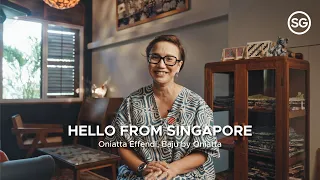 Hello from Singapore: Oniatta Effendi, Baju by Oniatta