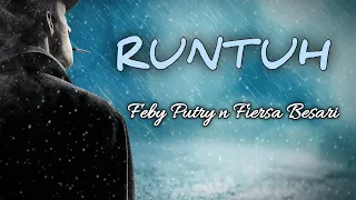 Runtuh - Feby Putri n Fiersa Besari | Cover by Pribadi Hafiz + Lirik | Akustik