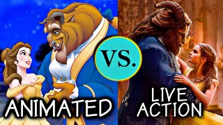 Disney Songs - ANIMATION vs LIVE ACTION