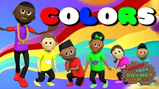 Colors Rap Dance | All Colors Song | Nursery Rhyme Compilation